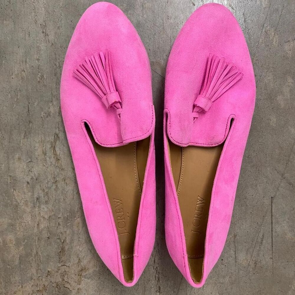 Jcrew Women's Pink Loafers